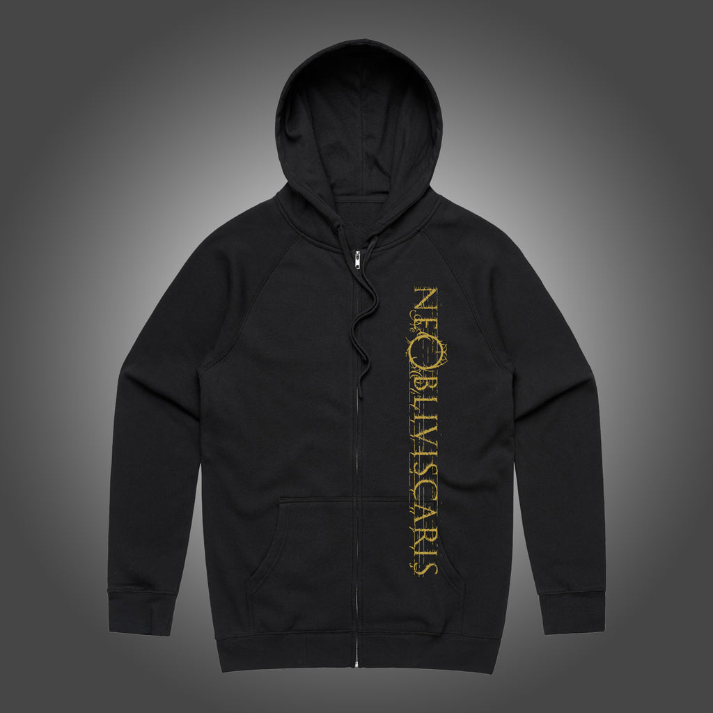 Ne Obliviscaris - Forget Not Zip Hoodie (Black) front