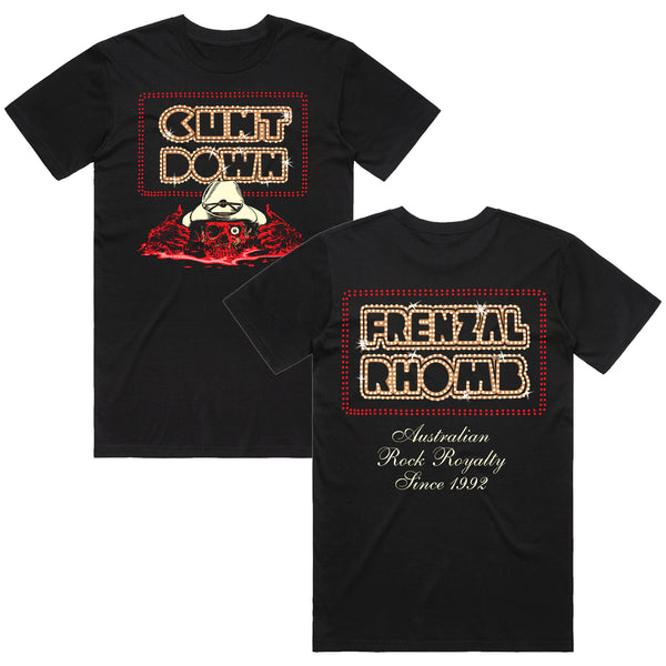 Frenzal Rhomb - C*nt Down T-Shirt (Black)