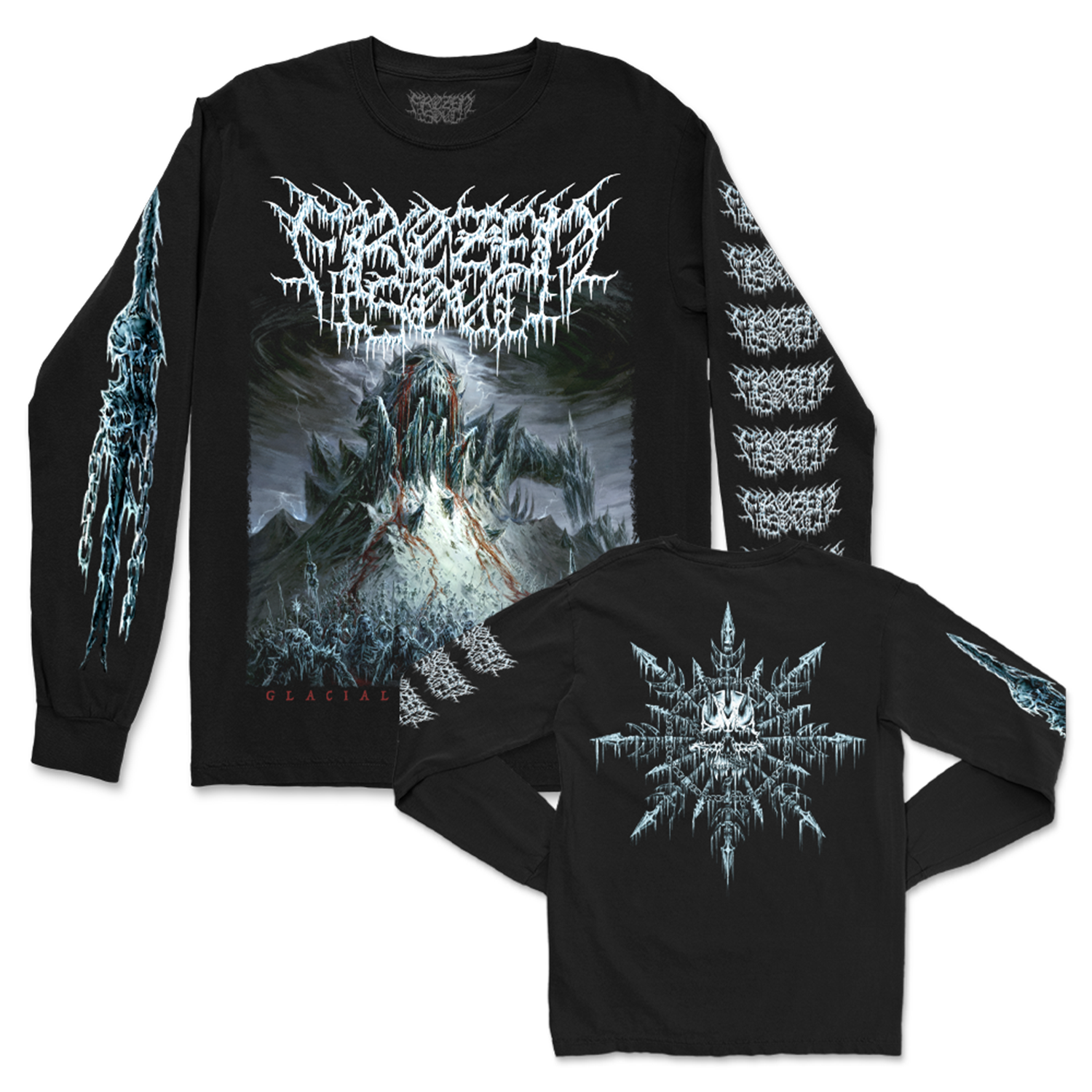 Frozen Soul - Glacial Domination Longsleeve (Black)
