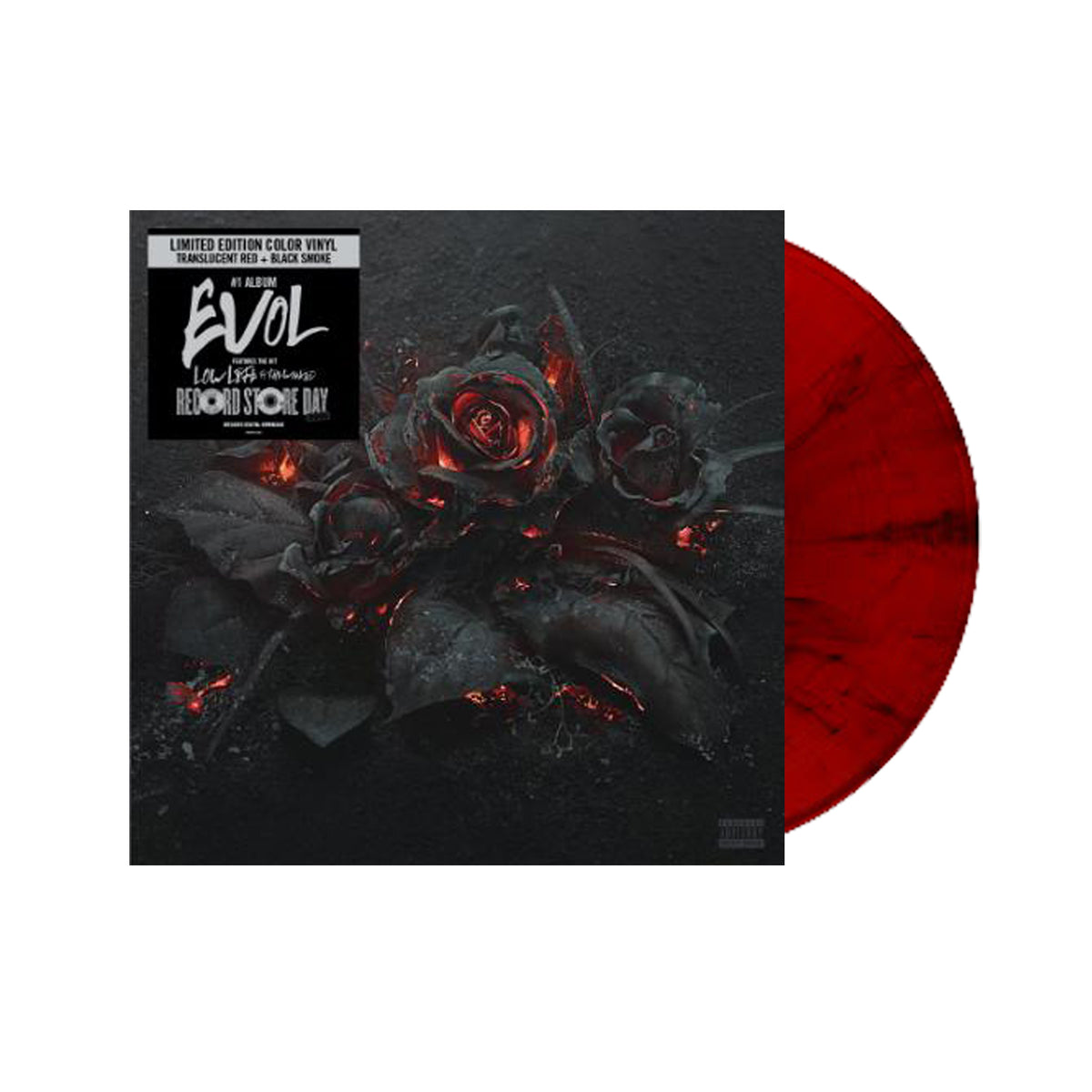 FUTURE store EVOL RED & BLACK SMOKE VINYL LP