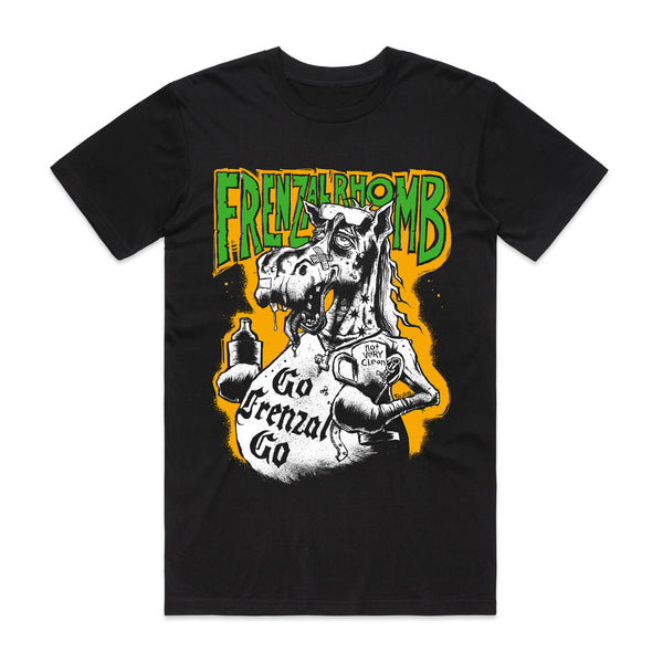 Frenzal Rhomb - Go Frenzal Go T-shirt (Black)