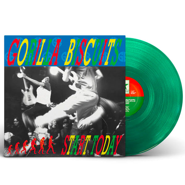 Gorilla Biscuits - Start Today LP (Translucent Green Vinyl)