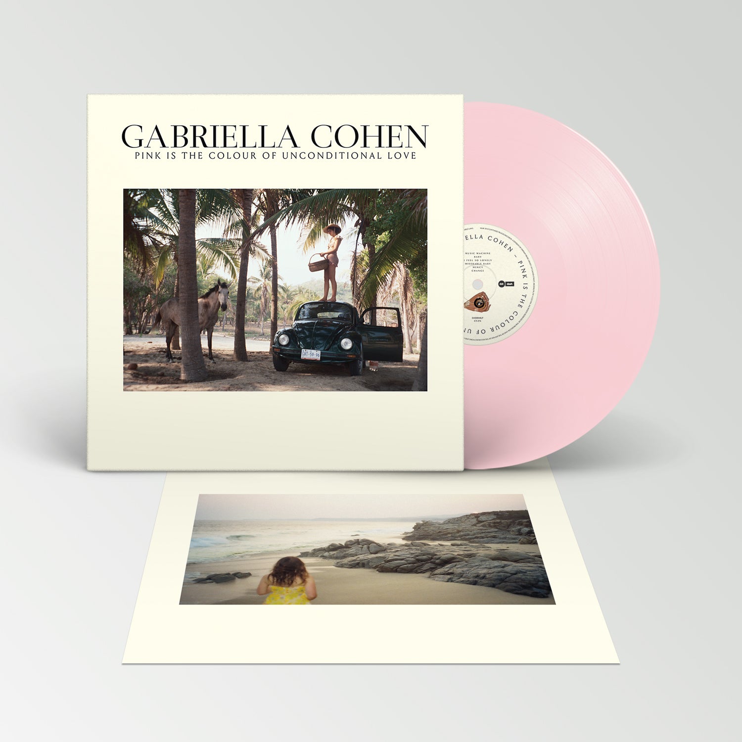 Gabriella Cohen - Pink Is The Colour of Unconditional Love LP (Pink)