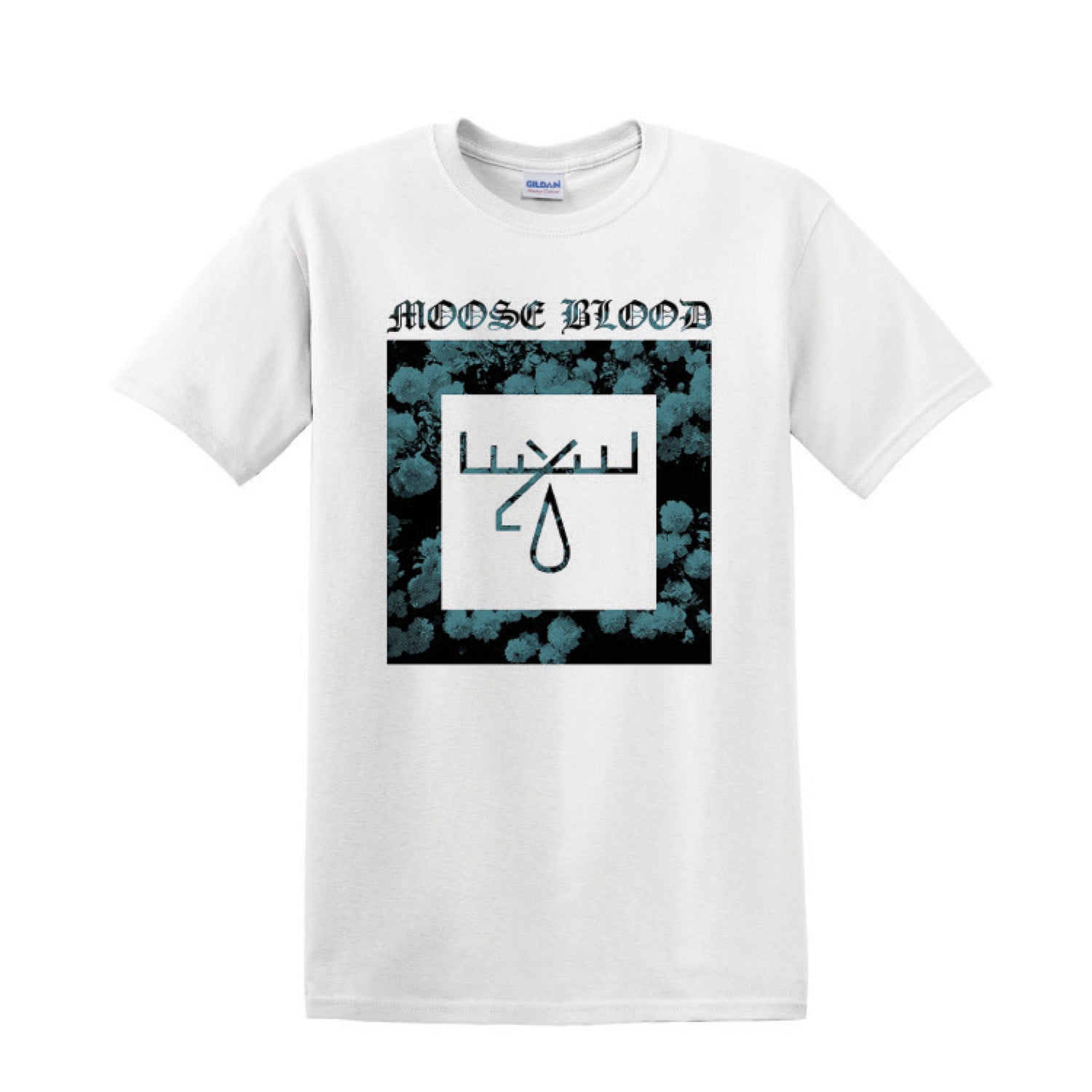 Moose Blood - Garden Logo T-shirt (White)