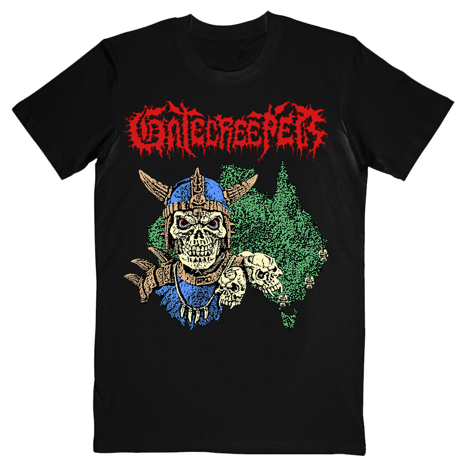 Gatecreeper - Gatecreeper AUS T-Shirt (Black)