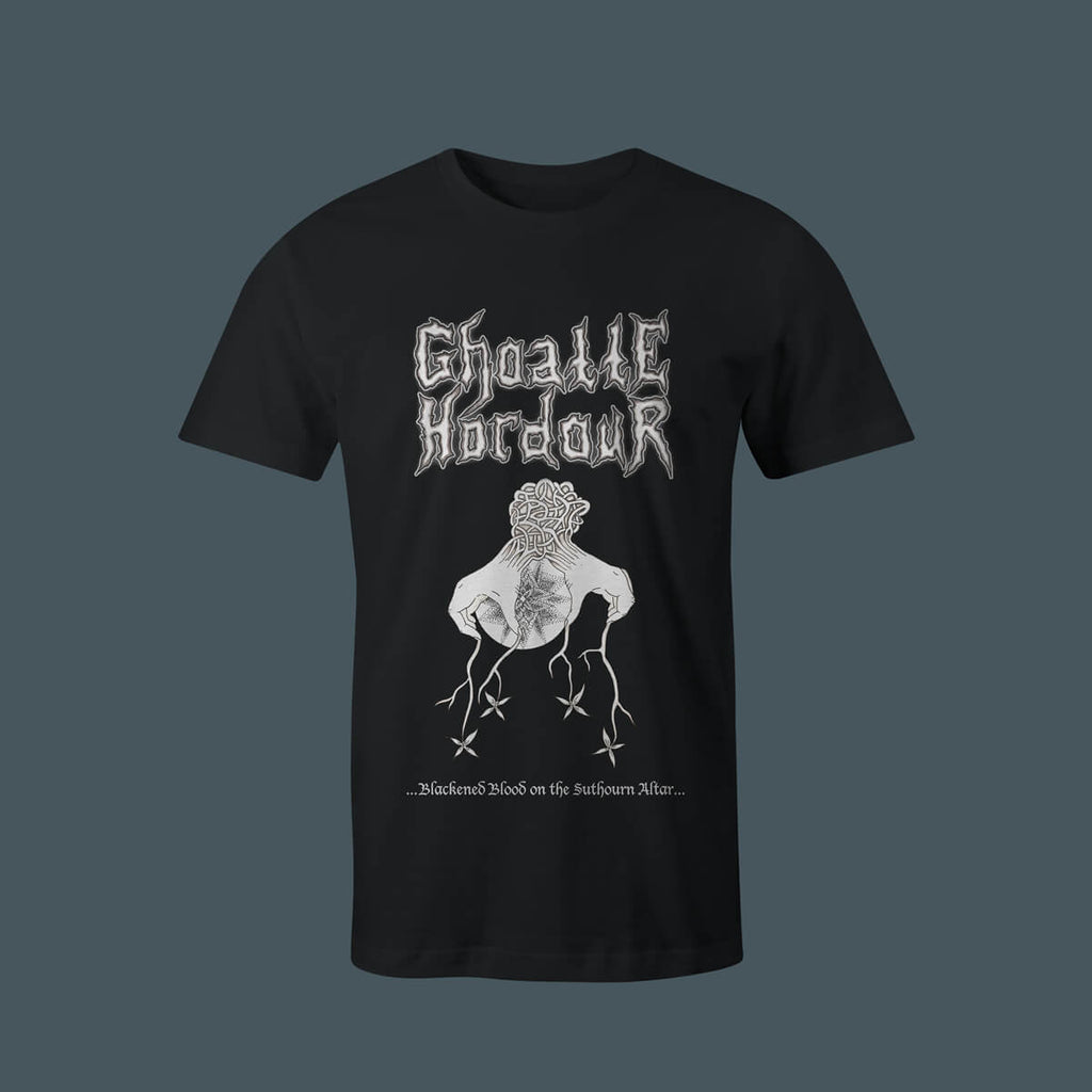 Ghoatte Hordour - Blackened Blood On The Suthourn Altar Download + T-Shirt