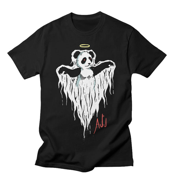 AJJ - Ghost Panda T-Shirt (Black)