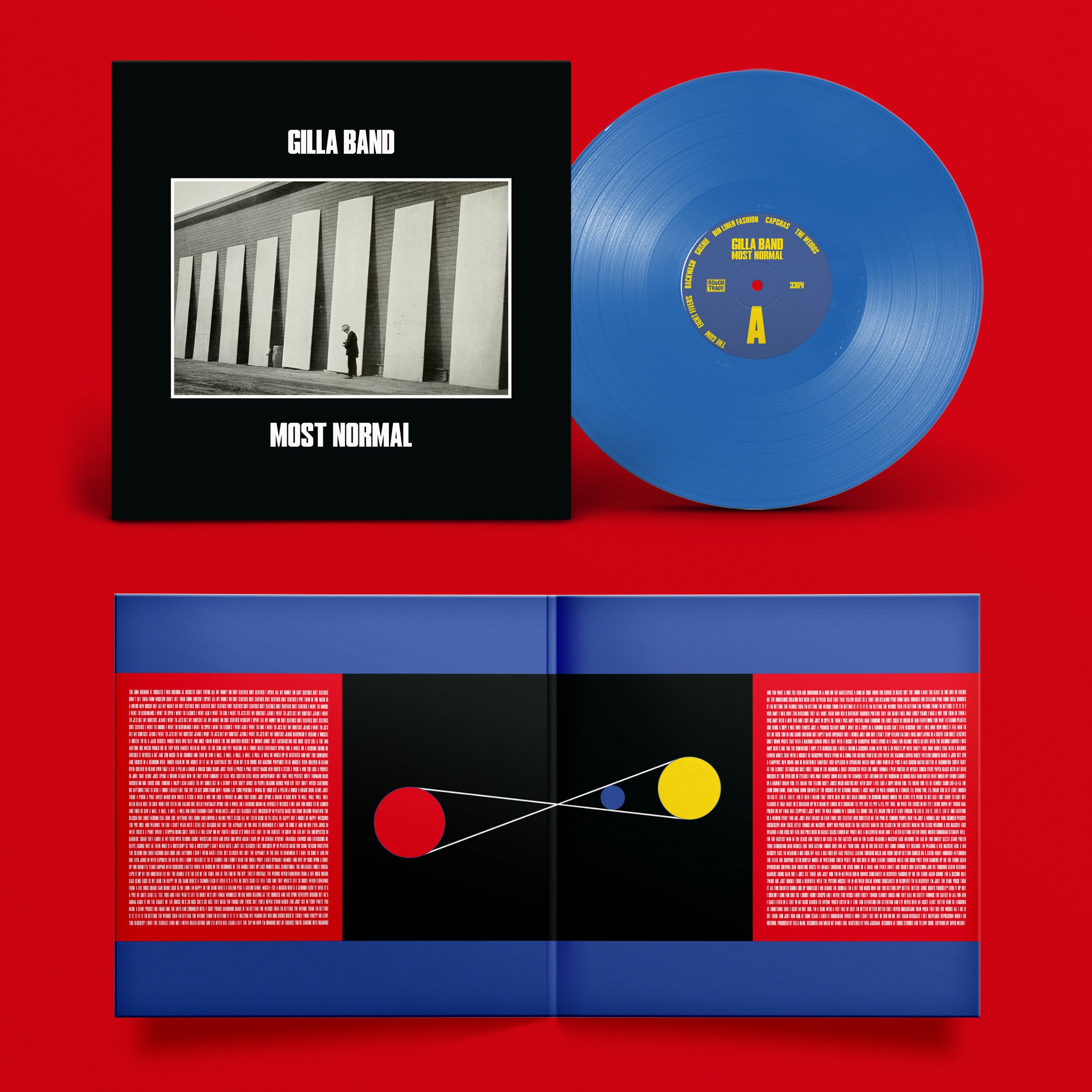 Gilla Band - Most Normal LP (Blue)