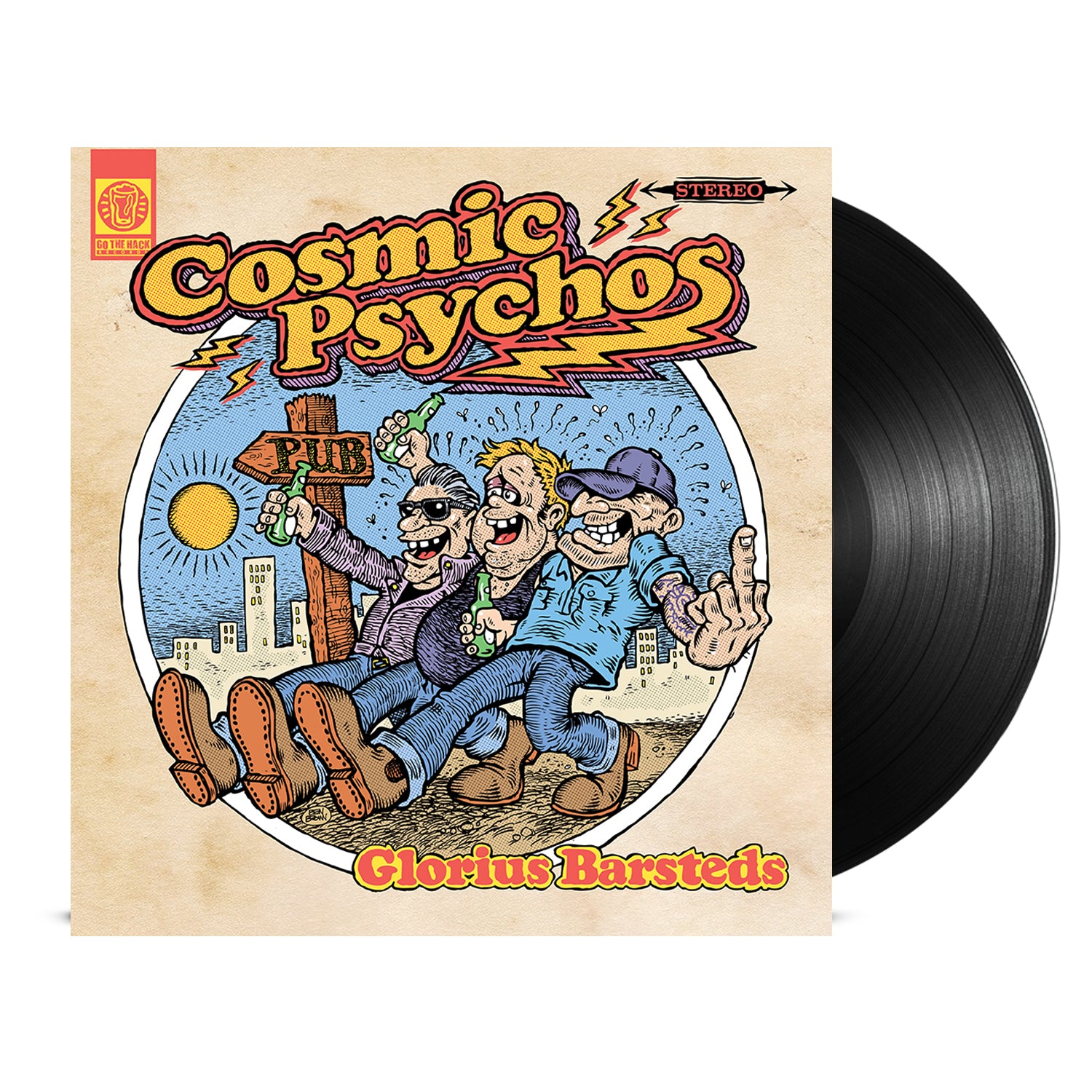 Cosmic Psychos - Glorius Barsteds LP (Black)