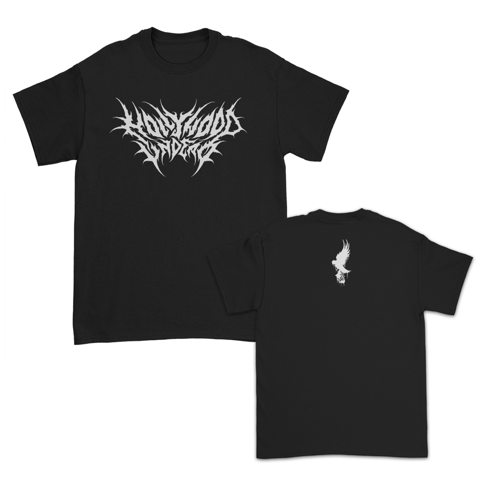 Hollywood Undead - Metal Logo T-Shirt (Black)