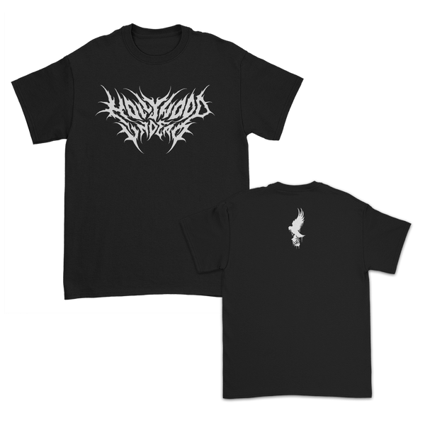 Hollywood Undead - Metal Logo T-Shirt (Black)