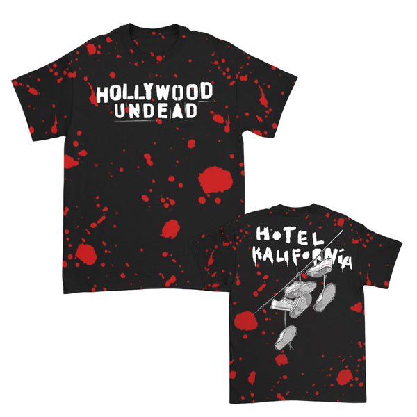 Hollywood Undead - HK Evil Tee (Blood Splatter Dye)