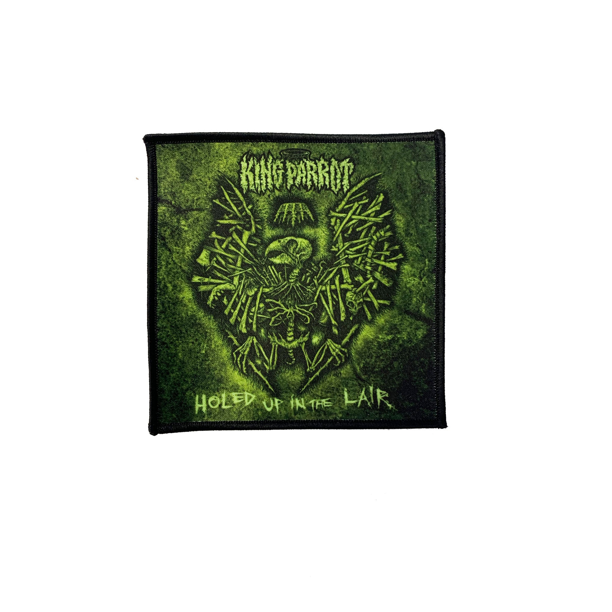 隠れ家パッチに穴をあけて