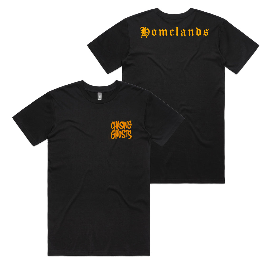 Chasing Ghosts - Homelands Logo Tee (Black)