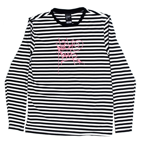 Neck Deep - Graffiti Longsleeve (Black/White)