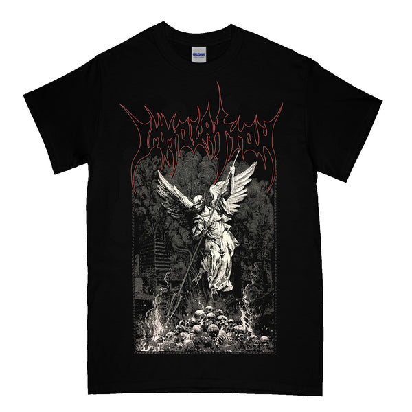 Immolation - Angel Skull T-Shirt (Black)
