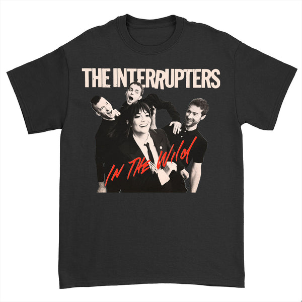 The Interrupters - In The Wild Cover T-Shirt (Black)