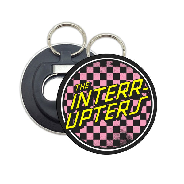 The Interrupters - Checkered Logo Bottle Opener