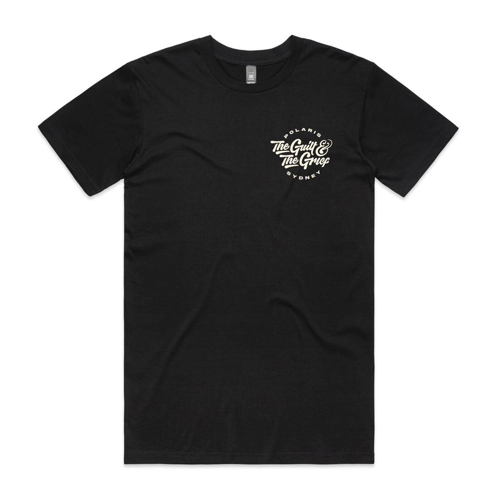 Polaris - The Guilt & The Grief T-Shirt (Black w/ Bone Ink)