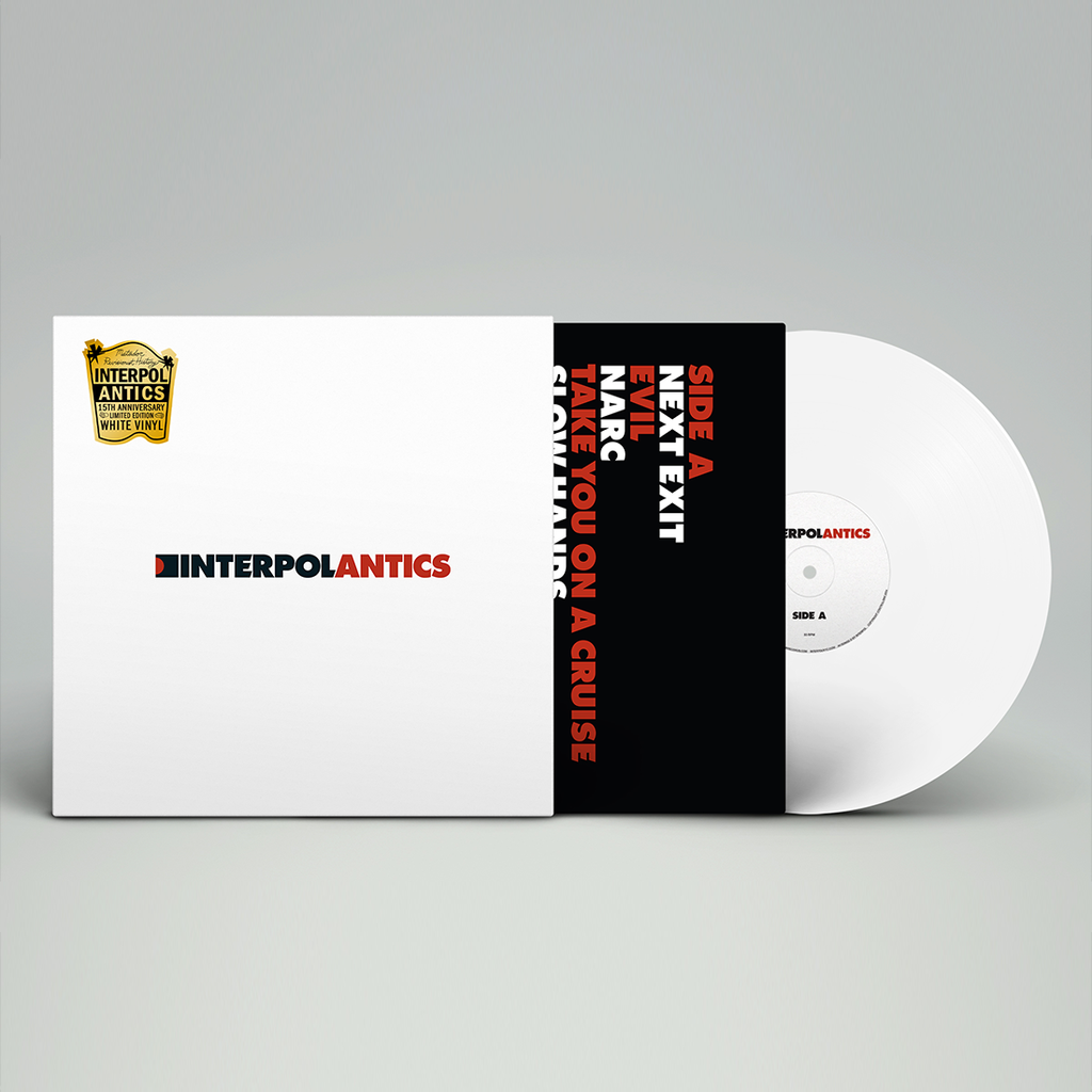 Interpol - Antics LP (White Vinyl - 15th Anniversary Edition)