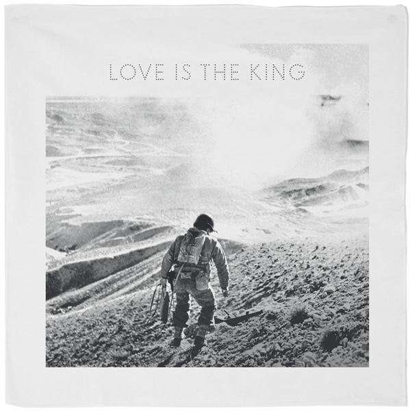 Jeff Tweedy - Love Is The King Bandana (White)