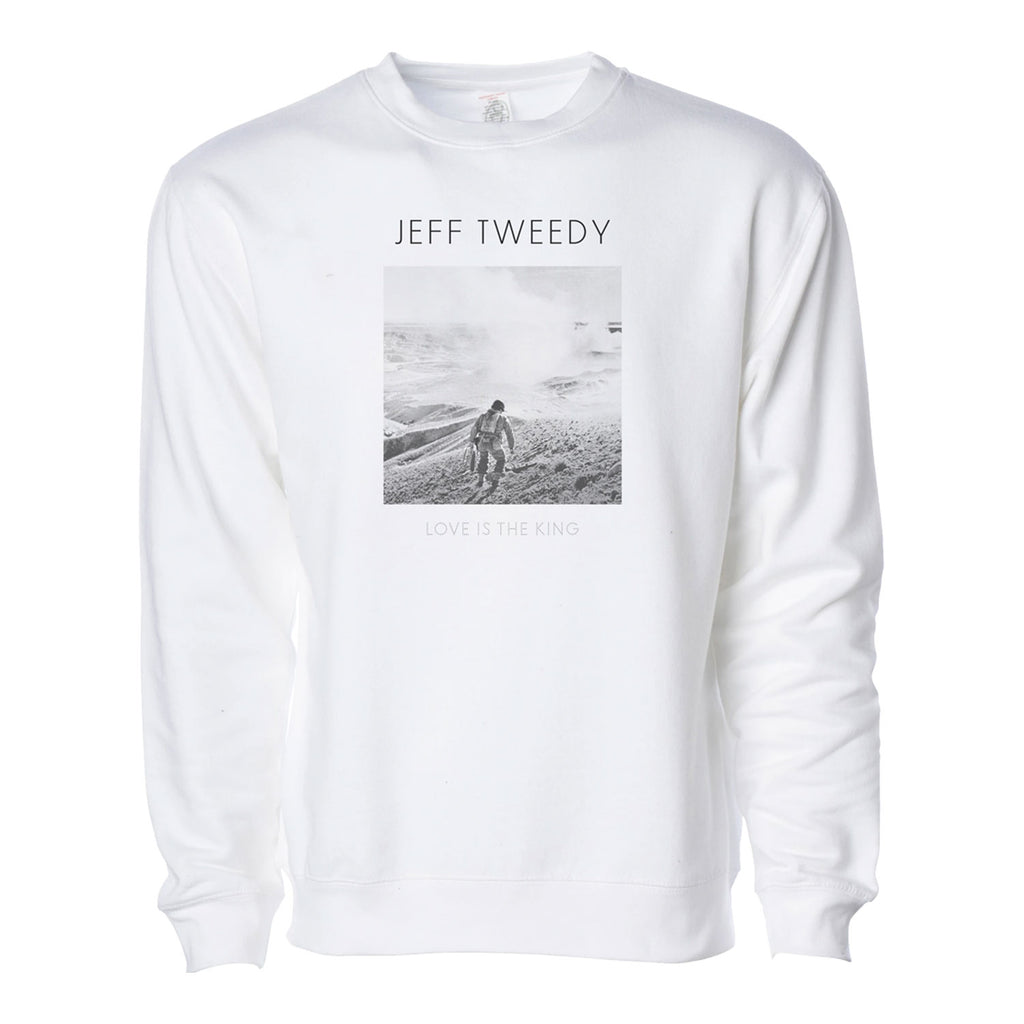 Jeff Tweedy - Love Is The King Crewneck (White)