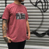 Knocked Loose - Death Comes Home Tee (Maroon)