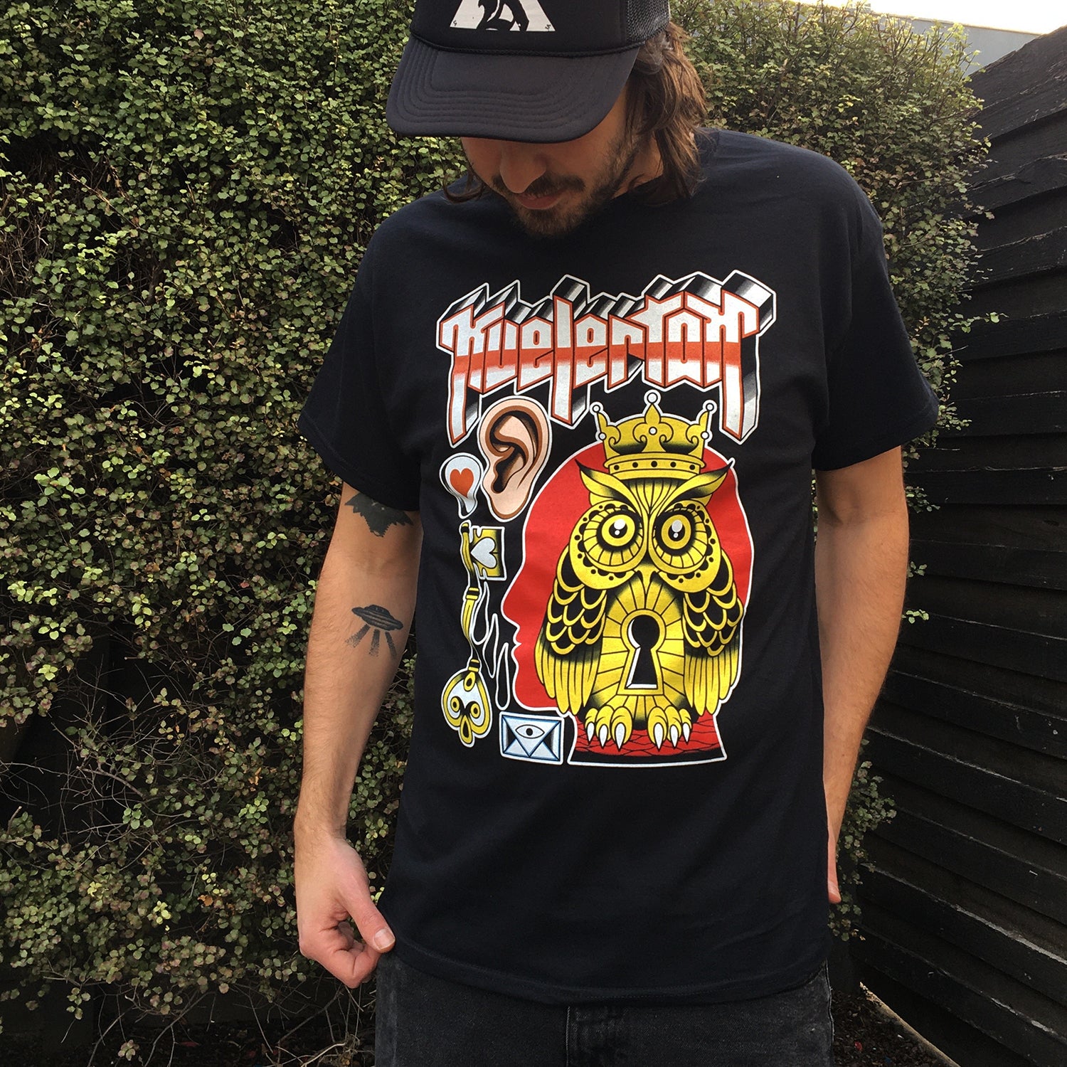 Kvelertak - King Owl Tee (Black)