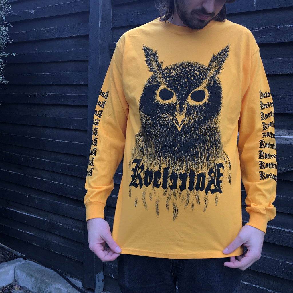 Kvelertak - Bartlett Owl Long Sleeve (Gold)