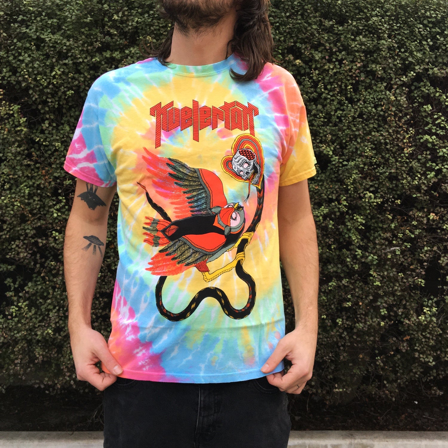 Kvelertak - The Fight Tee (Tie Dye)