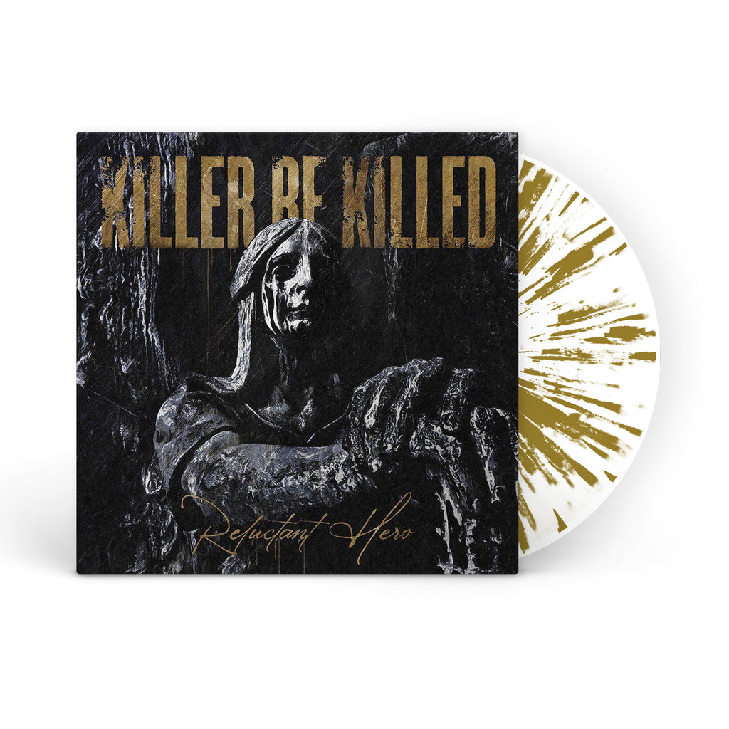 Killer Be Killed - Reluctant Hero LP (White w/ Gold Splatter Vinyl - Australian Exclusive)