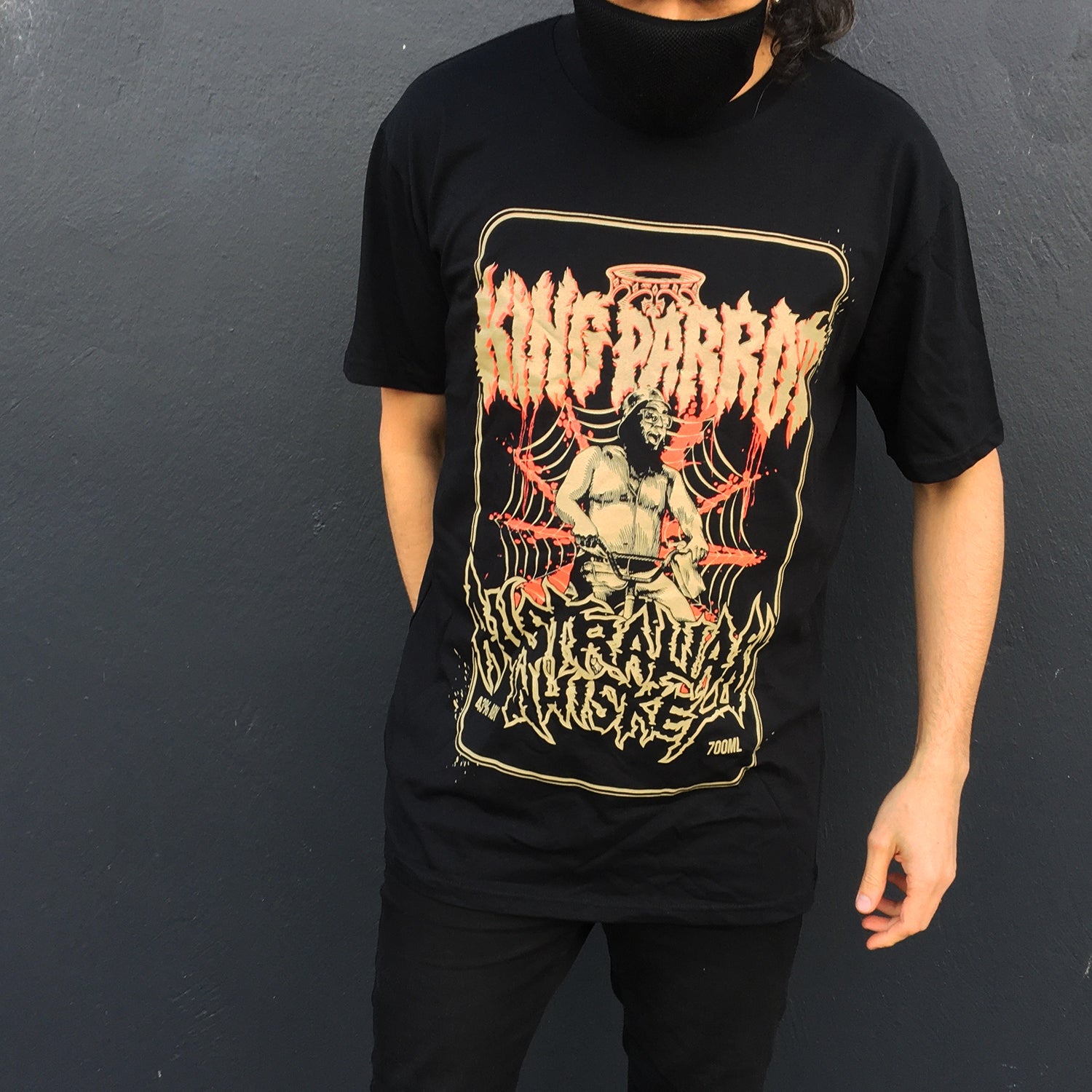 King Parrot - Spiders T-Shirt (Black)