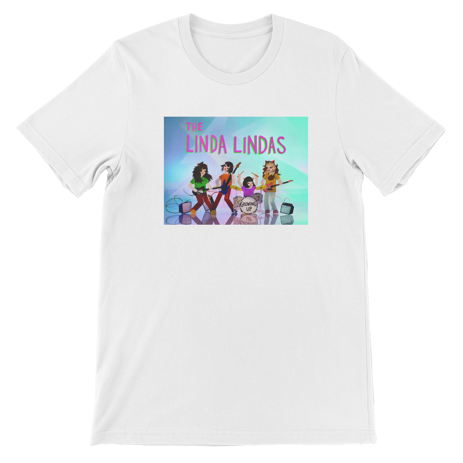 The Linda Lindas - Growing Up Tee (White)