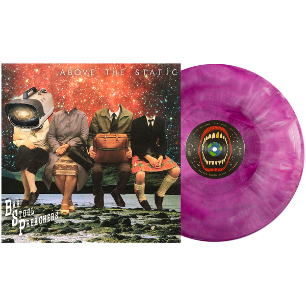 Bar Stool Preachers - Above The Static 12" Vinyl (Purple & White Galaxy)