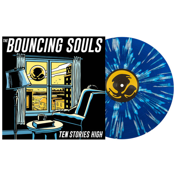The Bouncing Souls - Ten Stories High 12" Vinyl (Blue with Heavy White Splatter)
