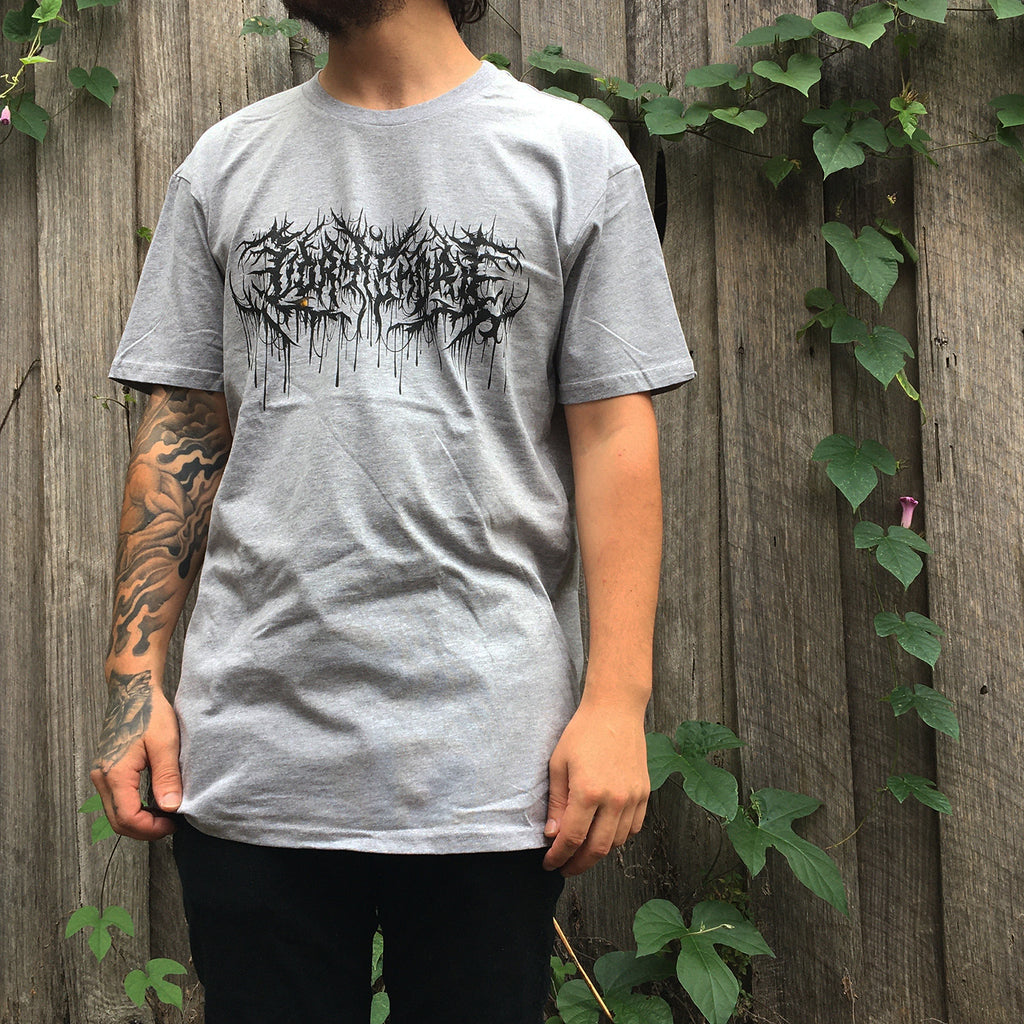 Lorna Shore - Cursed To Die T-Shirt (Grey Marle)