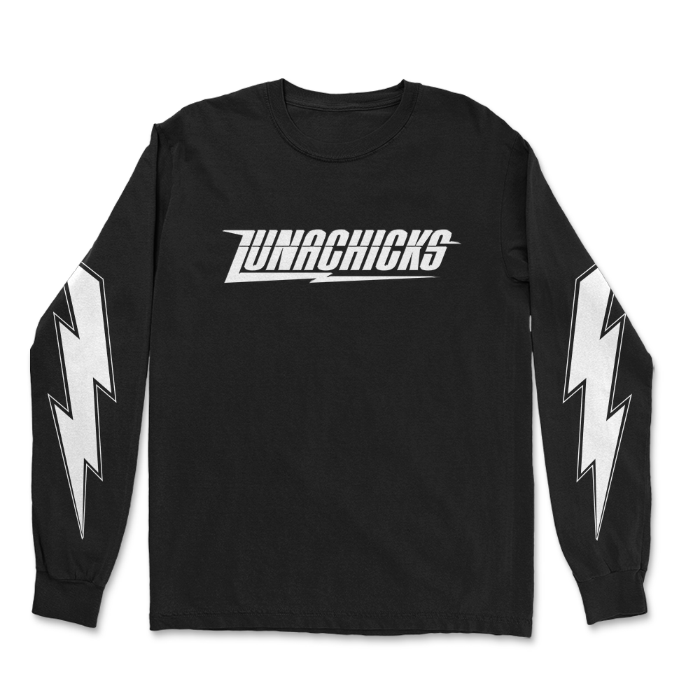 Lunachicks - Lightning Bolt Long Sleeve (Black)