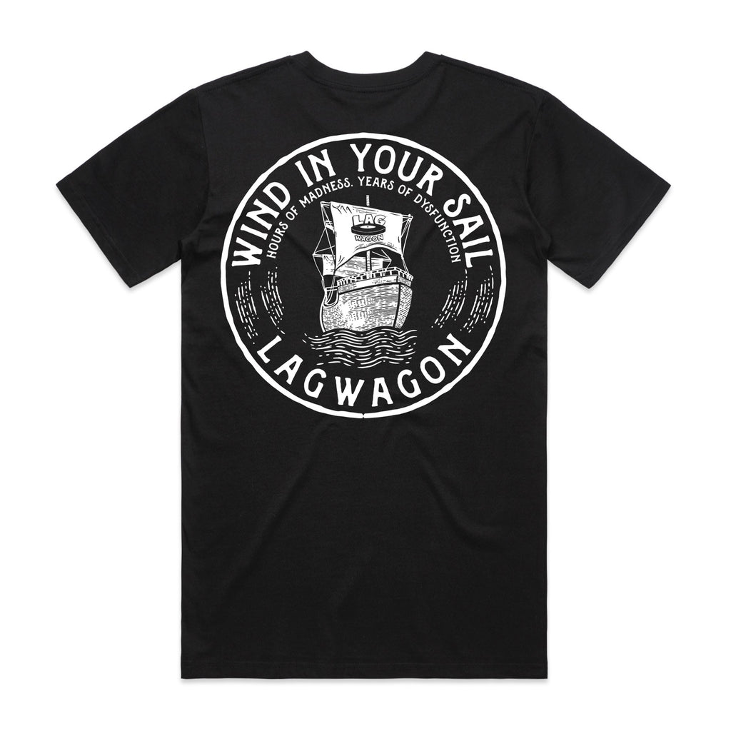 Lagwagon - Wind In Your Sails Tee (Black)