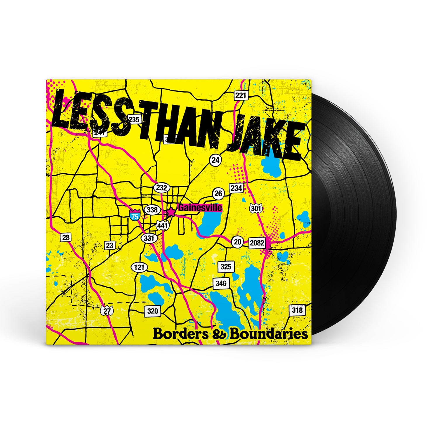 Less Than Jake - Borders & Boundaries - Reissue LP (Black Vinyl)
