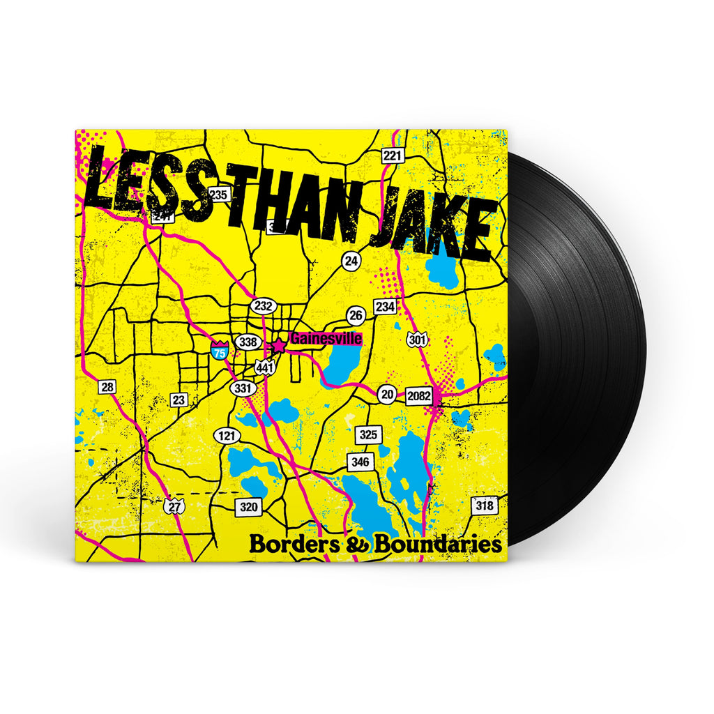 Less Than Jake - Borders & Boundaries - Reissue LP (Black Vinyl)