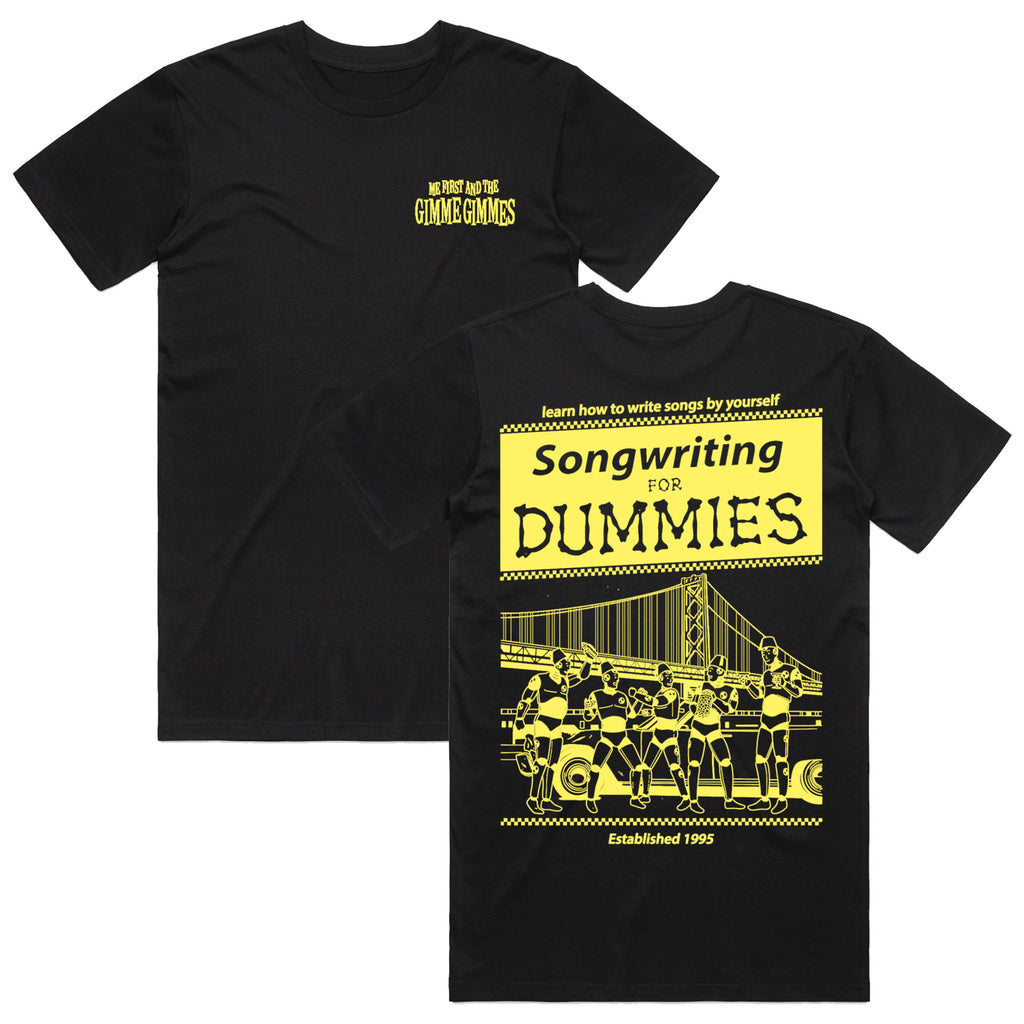 Me First and The Gimme Gimmes - Dummies T-Shirt (Black)