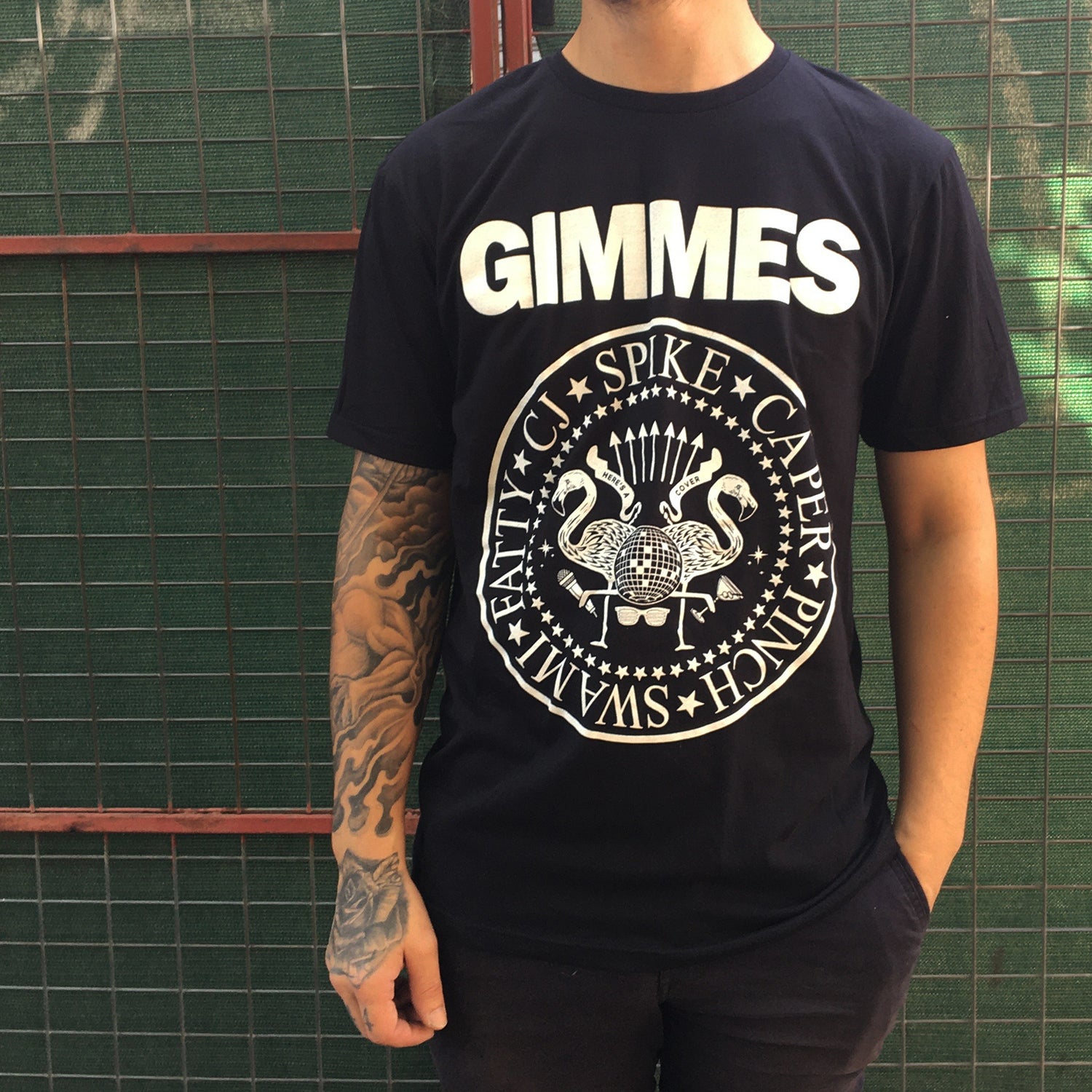 ラモーンズ Tシャツ (ブラック) – Artist First
