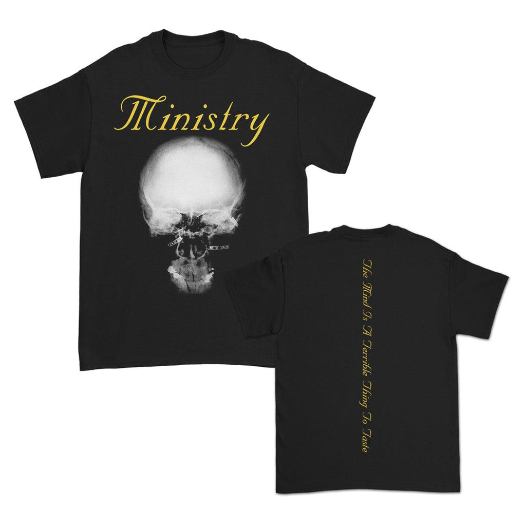 Ministry - The Mind Is A Terrible Thing To Taste T-Shirt (Black)