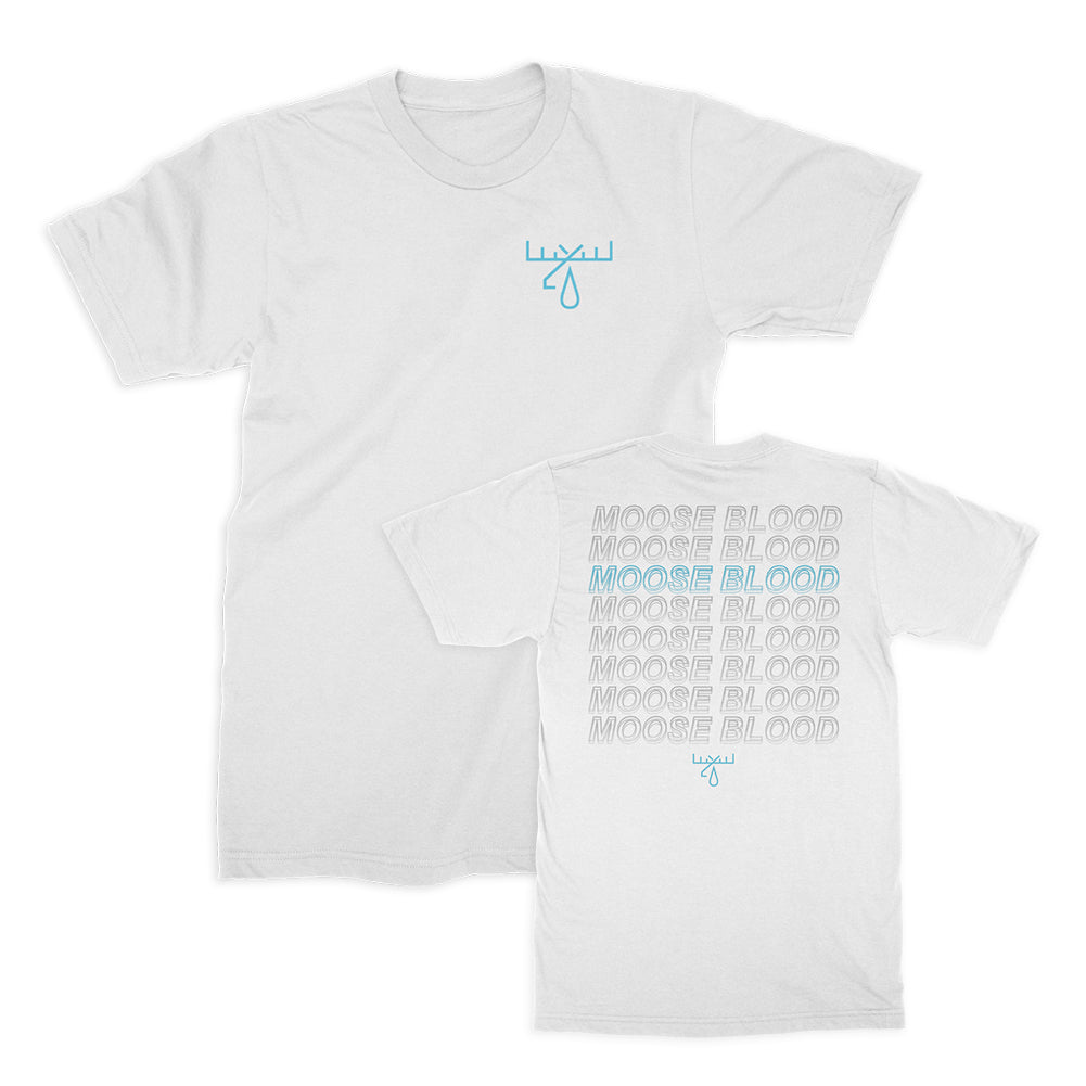 Moose Blood - Repeater T-shirt (White)