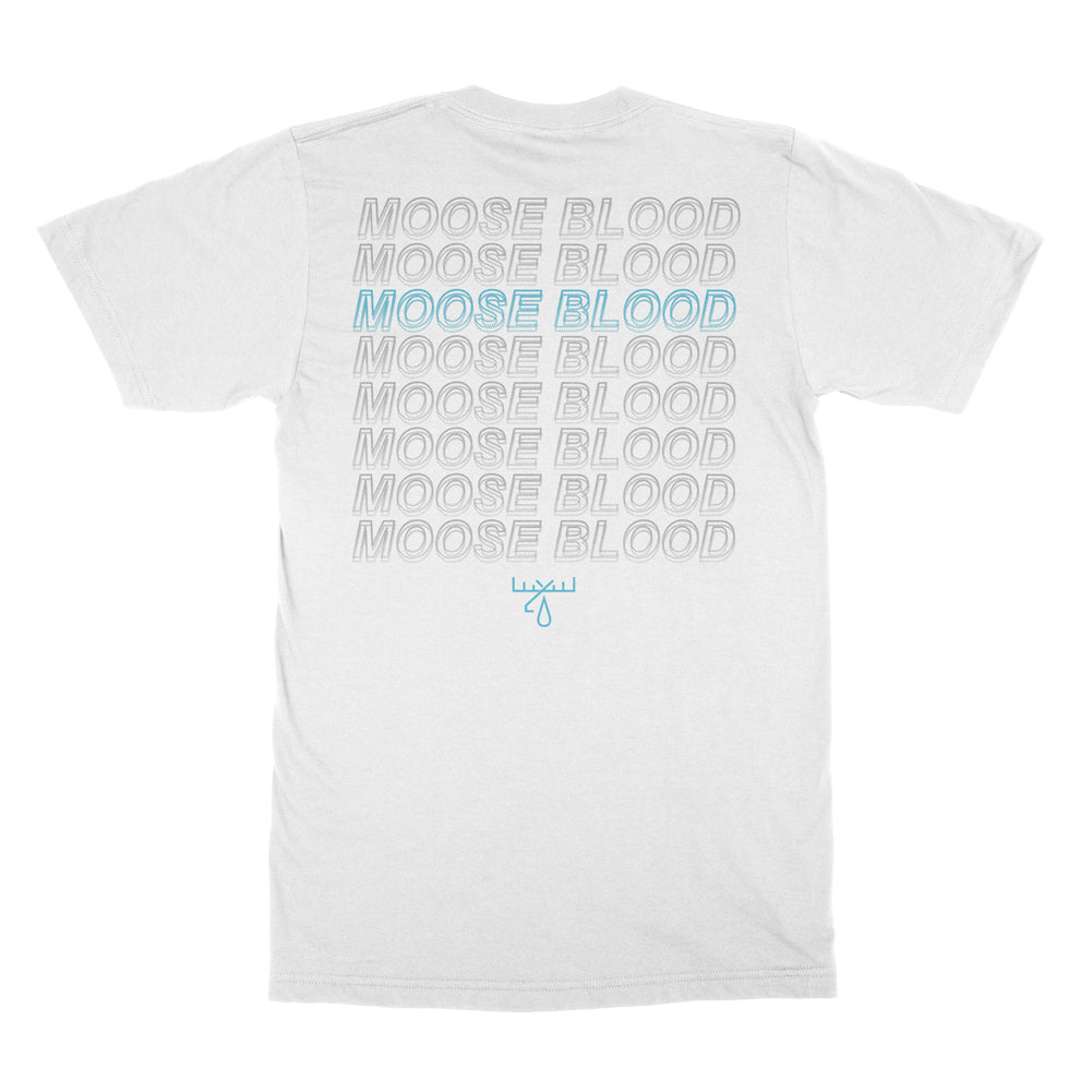 Moose Blood - Repeater T-shirt (White) Back