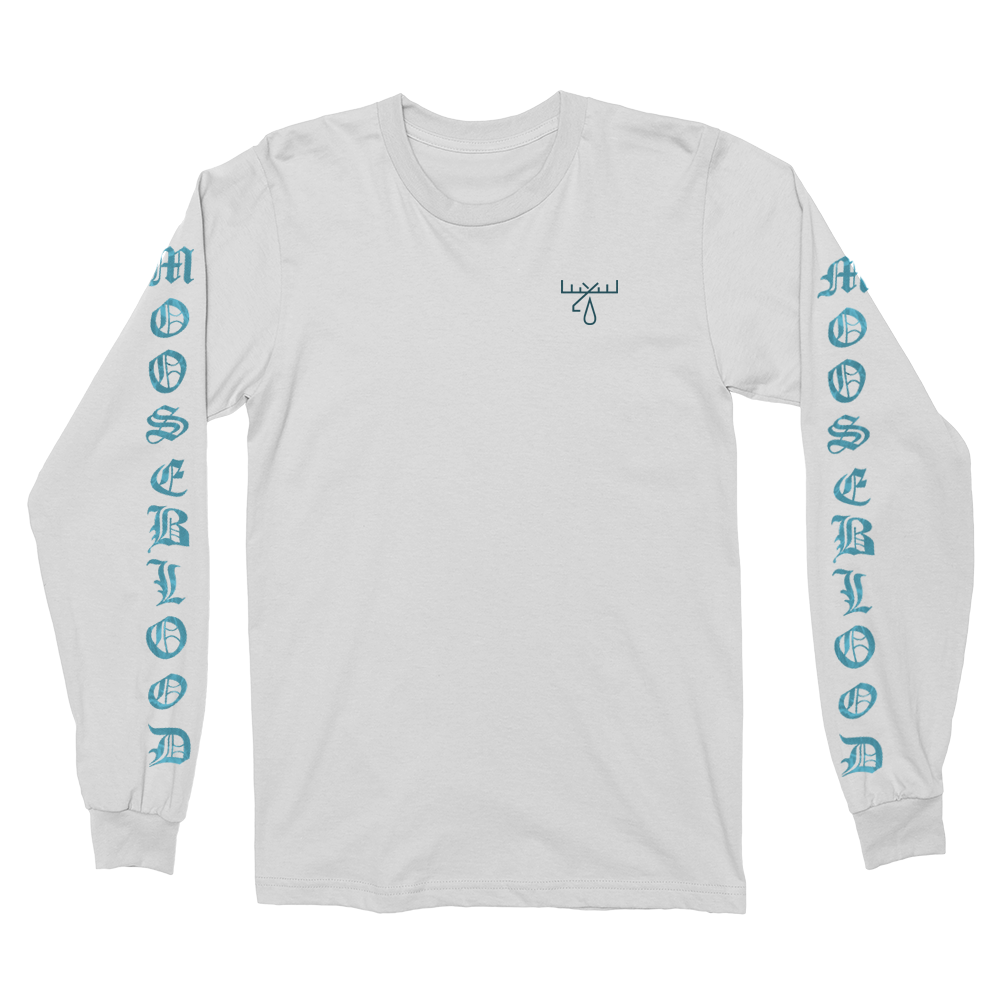 Moose Blood - Wavy Longsleeve (White)