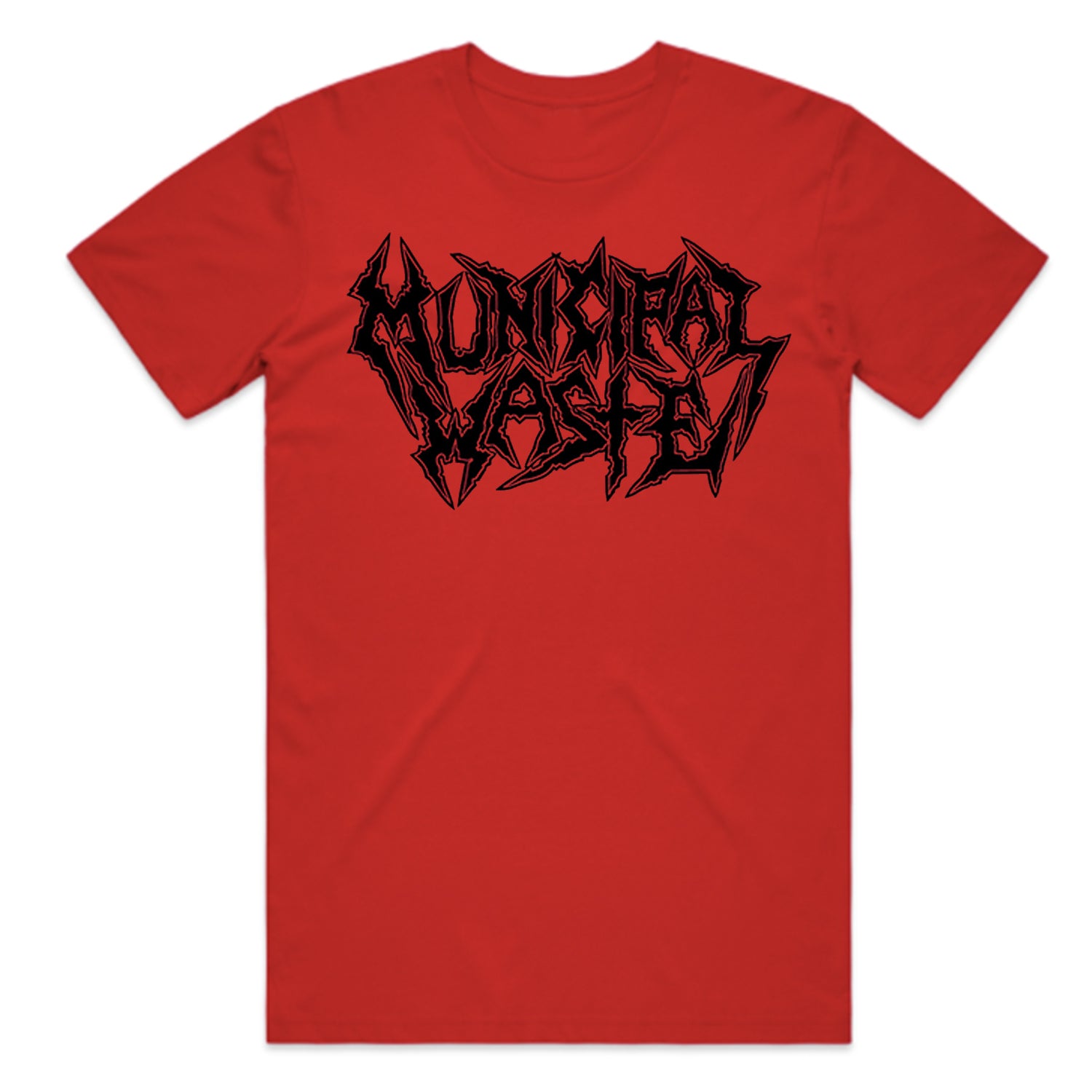 Municipal Waste - Logo T-Shirt (Red)