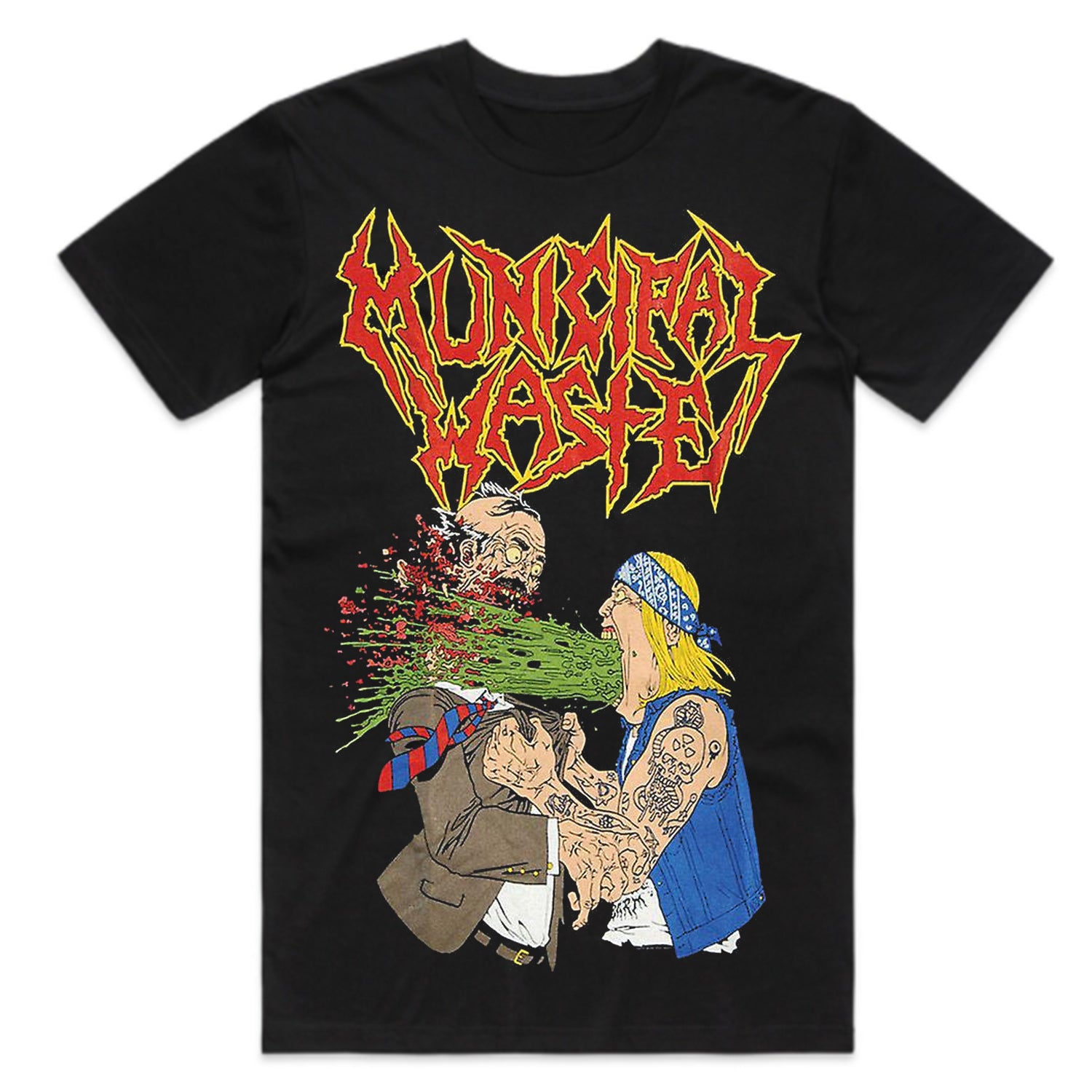 Municipal Waste - Speed Metal Drunks T-Shirt (Black)