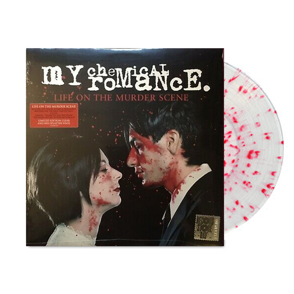 My Chemical Romance - Life On The Murder Scene LP (Clear w/ Red Splatter - RSD Edition)
