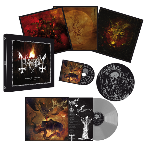 Mayhem - Atavistic Black Disorder / Kommando Deluxe LP/CD Box Set (Silver)